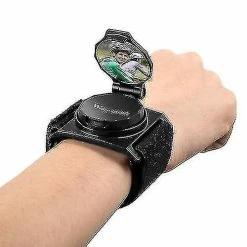 Nufasion Hmwy-west Biking Bike Wrist Rearview Mirror 360 Rotate Convex Reflector Arm Mirror Cycling Accessories B -Bikes Shop 637493608 max