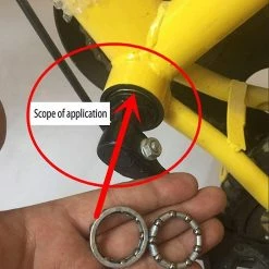 Nufasion Caged Precision Bearings, For Bicycle Crank Bike Crank Bikes Beach Cruiser Limos Stretch Bicycles, Bracket Ball Cage Bearings8pcs) -Bikes Shop 637547953 max