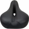 Nufasion City Bicycle Saddle Soft Road Bike Seat Cover Comfortable Foam Seat Cushion Mountain Cycling Saddle For Bicycle Bike Accessories(1pcs, Black)