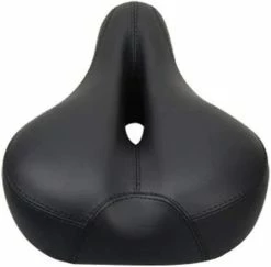 Nufasion City Bicycle Saddle Soft Road Bike Seat Cover Comfortable Foam Seat Cushion Mountain Cycling Saddle For Bicycle Bike Accessories(1pcs, Black)