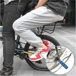 Nufasion Bike Foot Pegs, Axle Rear Foot Pegs Aluminum Alloy Stunt Pegs Anti-slip Rear Feet Pedals For Mountain Bikes Bicycle1setblue -Bikes Shop 637594634 max