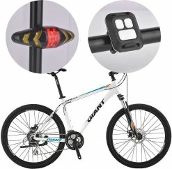 Unbranded Bike Tail Light With Turn Signals, Usb Rechargeable Led Safety Warning Bike Brake Rear Lights -Bikes Shop 639205085 max