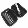 Unbranded Multifunctional Bicycle Repair Tools Mtb Mountain Bike Ratchet Wrench Spanner Screwdriver Bit Storage Hard Shell Bag Kit