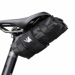 Unbranded Rhinowalk Bicycle Bag Top Front Tube Frame Bag Burrito Pack Pouch Tool Bag Cycling Accessories Black Mtb Bike Rear Tool Kits