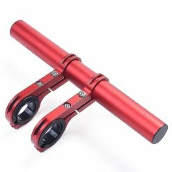 Unbranded Bike Extension Bracket Mounting Bar Extender Aluminum Alloy For Phone Light 20cm Bicycle Accessories