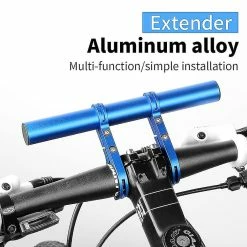Unbranded Bike Extension Bracket Mounting Bar Extender Aluminum Alloy For Phone Light 20cm Bicycle Accessories -Bikes Shop 642421106 max