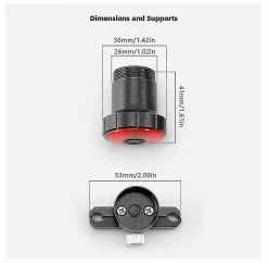 Unbranded Bike Tail Light Rechargeable Smart Bicycle Rear Lights Saddle Mounting Brake Sensing Bike Rear Led Accessories For Road Bike(black) -Bikes Shop 642422474 max