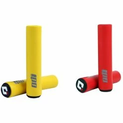 Unbranded Odi Mtb Bicycle Grip Handlebar Grips Soft Bike Accessories Red