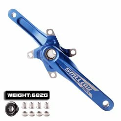 Unbranded Smllow Bicycle Crank Adjustable Strong Compatibility Aluminum Alloy Mountain Bike Crank For Bicycle Accessories -Bikes Shop 642426020 max