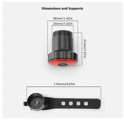 Unbranded Bike Tail Light Super Bright Usb Rechargeable Bicycle Lights Smart Bicycle Rear Lights Seat Post Mounting Brake Sensing Bike Rear Led Accessories For -Bikes Shop 642427440 max