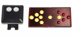 Unbranded Bicycle Turn Signal Led Mountain Bike Smart Wireless Remote Control Tail Light Usb Charging Warning Light Riding Accessories(black)