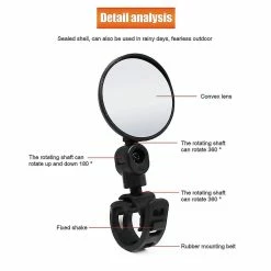 Unbranded Electric Scooter Rearview Mirror Rear View Mirrors For Xiaomi M365 M365 Pro Bicycle Bike Scooter Accessories -Bikes Shop 642429622 max