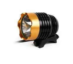 Unbranded Bicycle Light Usb Headlight Night Riding Glare Bicycle Accessories Riding Led Equipment Mountain Bike Usb(yellow)