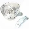 Unbranded Bicycle Lights 3 Led Vintage Retro Classic Bike Front Lights Lamp Bicycle Ligh Cycling Accessories(white)