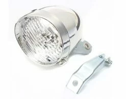 Unbranded Bicycle Lights 3 Led Vintage Retro Classic Bike Front Lights Lamp Bicycle Ligh Cycling Accessories(white)