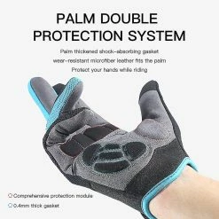 Unbranded Men's Cycling Gloves Women Mtb Motorcycle Accessories Shockproof Mittens Bicycle Touchscreen Breathable Full Finger Bike Gloves -Bikes Shop 642434918 max