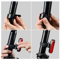 Unbranded Usb Rechargeable Led Bike Tail Light 2 Pack, Bright Bicycle Rear Cycling Safety Flashlight, Bike Accessories, Cycling Gifts For Men(red) -Bikes Shop 642436312 max