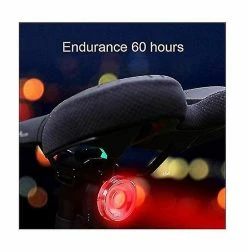 Unbranded Bike Accessories Lokj A0 Ipx5 Waterproof Seven-color Bicycle Usb Charging High Brightness Taillights(black) -Bikes Shop 642437440 max