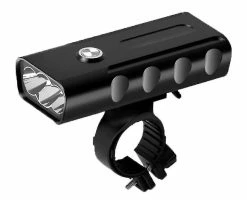 Unbranded Bike Lights, Bicycle Headlight Usb Rechargeable With Accessories, Ipx5 Waterproof Bicycle Light,mountain Bike Light, Easy To Mount For All Bikes(black