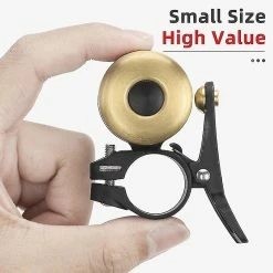 Unbranded Rockbros Bicycle Bell Ordinary Classical Handlebar Bell Ring Cycling Bike Bike Bell Sound Mtb Road Bike Horn Bicycle Accessories -Bikes Shop 642441473 max