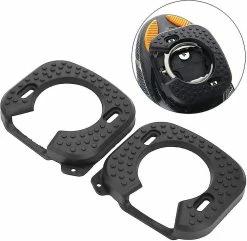 Unbranded Jinyi Bike Shoe Cleats, Rubber Cycling Pedal Cleat Cover Bicycle Accessory(1pair, Black) -Bikes Shop 642445096 max