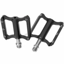 Unbranded Blue 1 Pair Road Bicycle Accessories Flat Bike Pedals