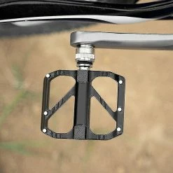 Unbranded Blue 1 Pair Road Bicycle Accessories Flat Bike Pedals -Bikes Shop 642448031 max