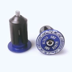 Unbranded 2pcs Aluminum Alloy Bicycle Handlebar End Plugs Caps Road Mountain Bike Mtb Grip Handle Bar End Cap Cycling Handlebar Accessory