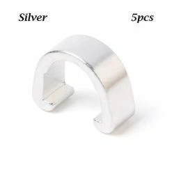 Unbranded 5Pcs Mtb Bike Brake Cable/derailleur Line Case Aluminum Alloy C-shape Buckle Clasps Bicycle C Clips