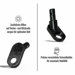 Sl Chang Bicycle Trailer Coupling With Buckle Bicycle Trailer Mounting Angled Angle Connector Fits Most Bike -Bikes Shop 655376682 max