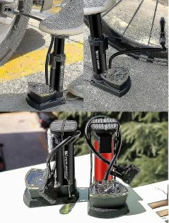 Unbranded Mini Bike Pump Portable Bicycle Tyre Inflator Foot Pump Valve #jc [free Shipping] -Bikes Shop 673055993 max