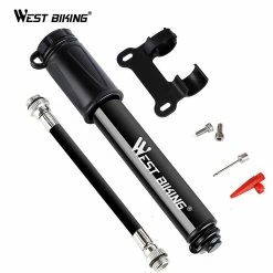 VDStar Bike Pump Mini Portable Mtb Road Bike Pump Cycling Inflator Presta Schrader Valve Hose Pumps Bicycle Accessories