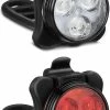 Unbranded Bike Light Set, Rechargeable, Super Bright Led Bike Lights For Front And Rear, 4 Light Mode Options