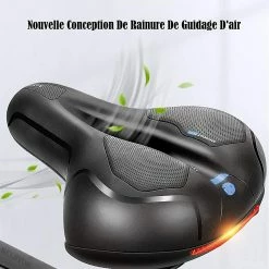 Minmin Comfort Bike Saddle, Bike Saddle With Dual Spring Shock Absorber Ball, Ergonomic Comfort Bike Saddle, Bike Saddle For Mountain Bike/mtb/bikes/folding -Bikes Shop 679131300 max
