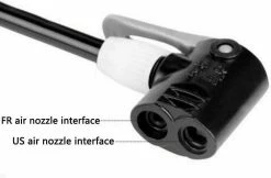 Minmin Bike Floor Pump Automatic Reversible Presta And Schrader Valves Mini Bike Air Pump 120 Psi With Multifunction Ball Needle -Bikes Shop 683199426 max