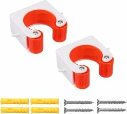 Minmin 2 Pcs Bike Wall Mount,bike Parking Buckle Clip Buckle Parking Bike Wall Mount Bike Buckle Bike Park Buckle- For Parking Bikes