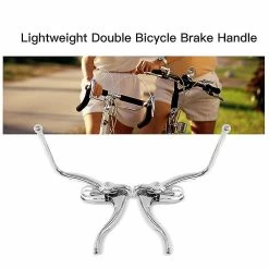 Jingdong Lightweight Aluminum Bicycle Double Brake Handle Mtb Road Bike Cycling Brake Levers