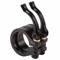 Unbranded Folding Bike Seatpost Clamp Double Layer Adjusting Buckle Titanium Shaft Post For P67 412 Parts,bl