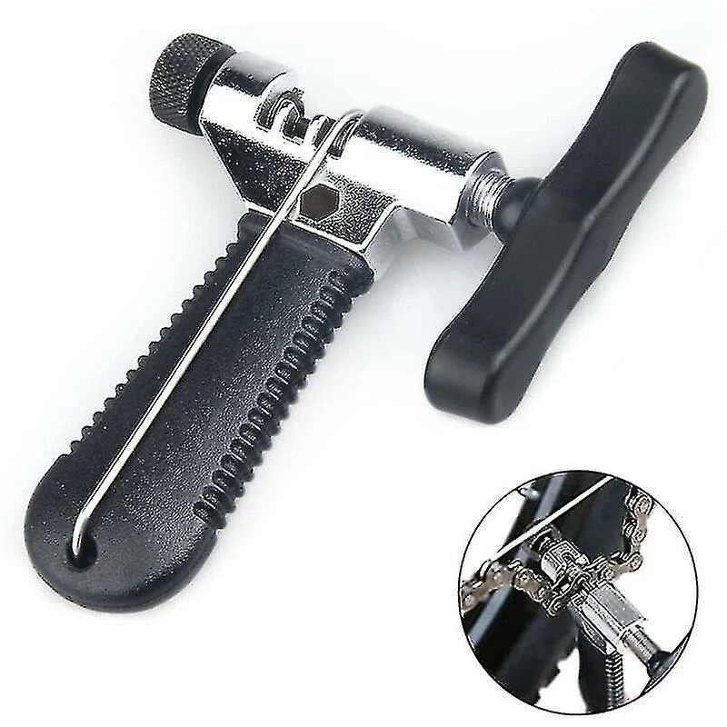 Unbranded Universal Bike Chain Tool With Chain Hook, Road And Mountain Bicycle Chain Repair Tool, Bike Chain Splitter Cutter Breaker, Bicycle Remove And Install 1 Unbranded Universal Bike Chain Tool With Chain Hook, Road And Mountain Bicycle Chain Repair Tool, Bike Chain Splitter Cutter Breaker, Bicycle Remove And Install
