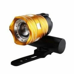 Unbranded Usb Rechargeable Bicycle Lights Bicycle Accessories Bicycle Front Light Flashlight Bike Lights