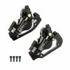 Unbranded Bicycle Road Bike Hydraulic Disc Brake Calipers Front Rear Cable Control Bicycle Oil Brake Rotor,b