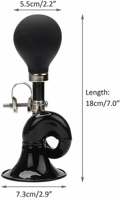 Aowear Bugle Horn, Retro Clown Horn, Kids Bike Horn, Classic Vintage Metal Twist Loudspeaker Siren Hooter Snail Air Horn For Vehicles Bicycles Golf Cart -Bikes Shop 728530128 max