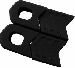 Luluzhu Crank Cover 1set Black Silicone Bicycle Crank Caps Protector Bike Crank Protection Sleeve Arm Protector Boot Set For Most Mountain Road Bikes