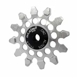 Unbranded Bike Rear Derailleur Pulley Aluminum Alloy Guide Wheel 12t Pulley Roller Wheel