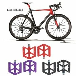 Unbranded Bike Pedals With Anti-slip Screw Universal Mountain Non-slip Bicycle Pedals -Bikes Shop 731367339 max
