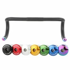 Unbranded Bike Handlebar End Grips, Road Mountain Bike Bar End Anti-slip Mountain Cycling -Bikes Shop 731367448 max