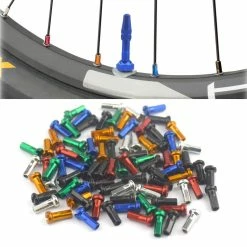 Unbranded 60pcs Mountain Bike Colorful Bicycle Spoke Caps, Wheel Spoke Nipple Decoration -Bikes Shop 731367532 max