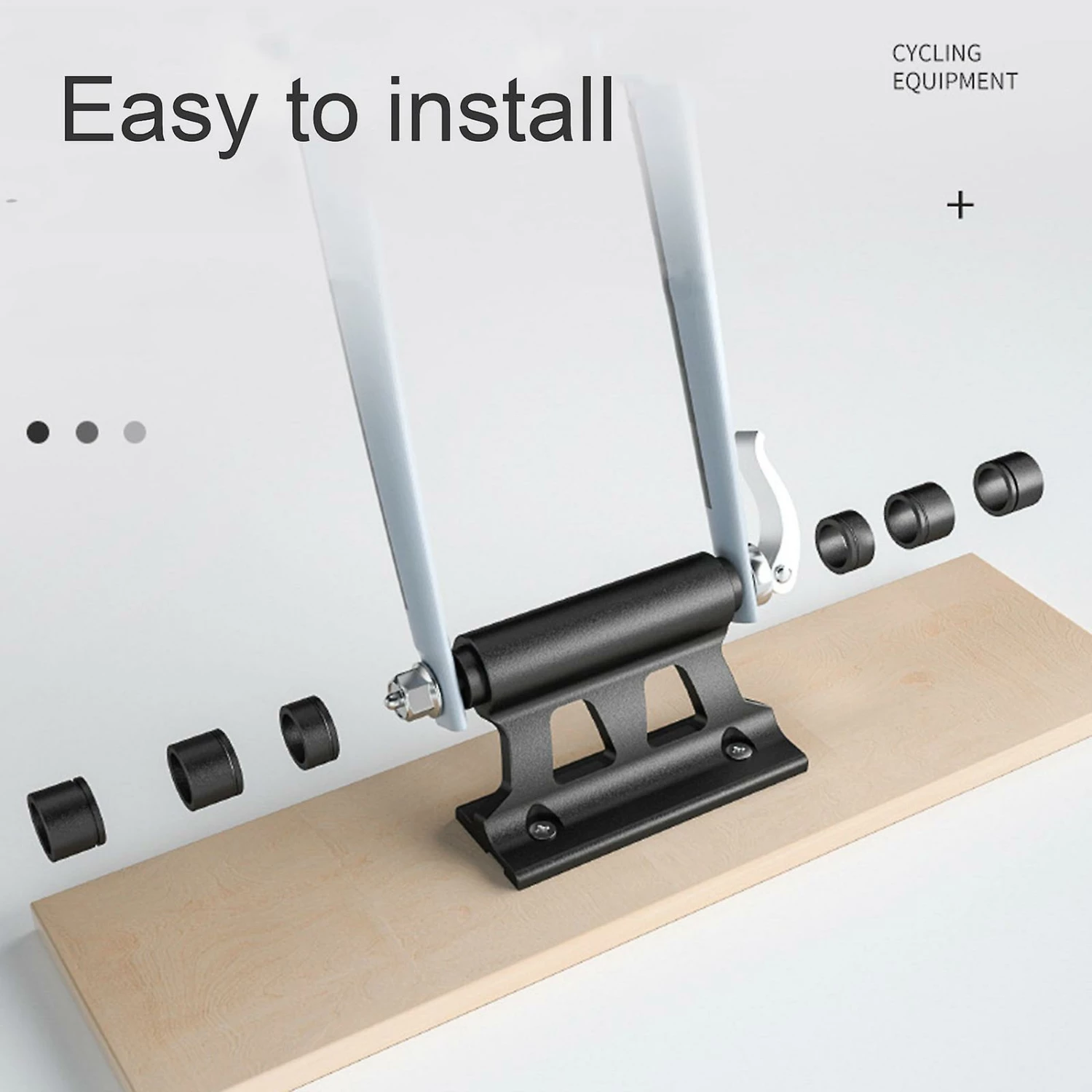 Unbranded Aluminum Alloy Bike Fork Mount Convenient Bike Block Fork Fixed Clip For Suv Rv 5 Unbranded Aluminum Alloy Bike Fork Mount Convenient Bike Block Fork Fixed Clip For Suv Rv - Image 5