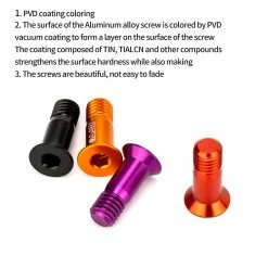 Unbranded Bicycle Rear Derailleur Fixing Bolts Mtb Road Bike Rear Derailleur Wheel Screws -Bikes Shop 731367611 max