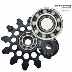 Unbranded Bike Rear Derailleur Pulley Aluminum Alloy Guide Wheel 12t Pulley Roller Wheel -Bikes Shop 731367713 max 1